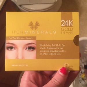 24k gold eye mash NEW